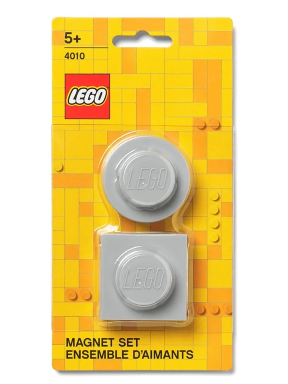 Lego 4010 Magnet Set Gray Brick 5006958 New Sealed